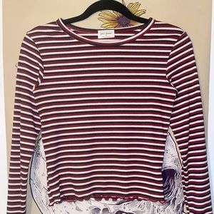Red Striped Tee
